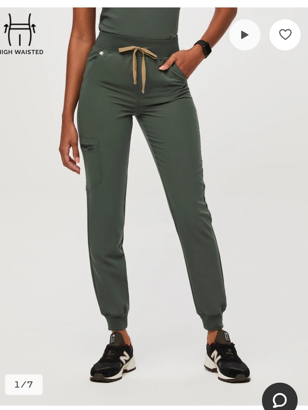 High Waisted Zamora Jogger Figs